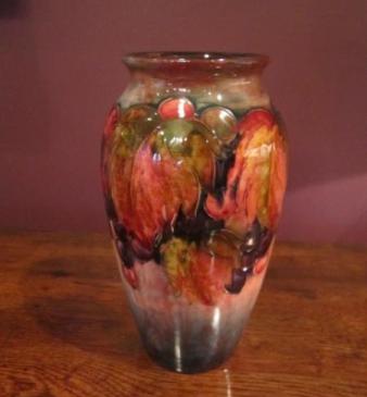 Moorcroft Leaf & Autumn Berries Flambe Vase
