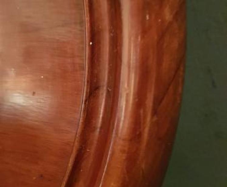 Superb Victorian Walnut Perpetual Wall Calendar - Image 3