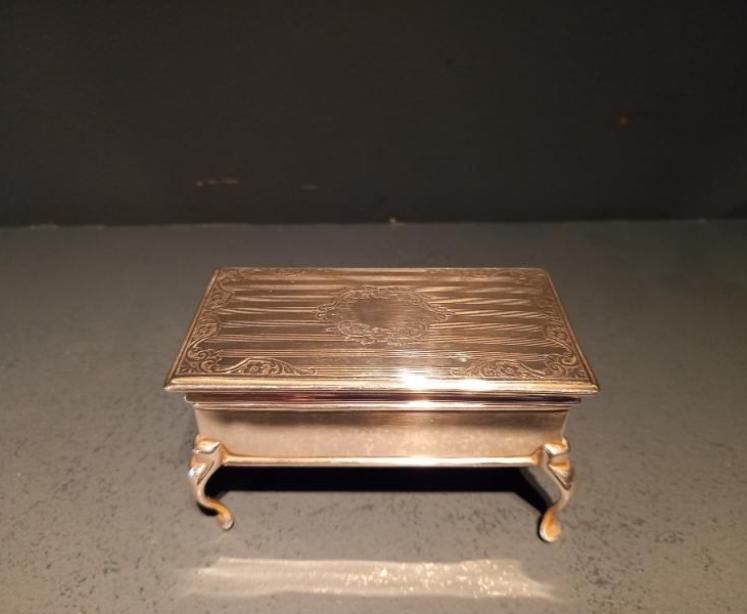 Fine George V Period Silver Jewellery Table Box - Image 7