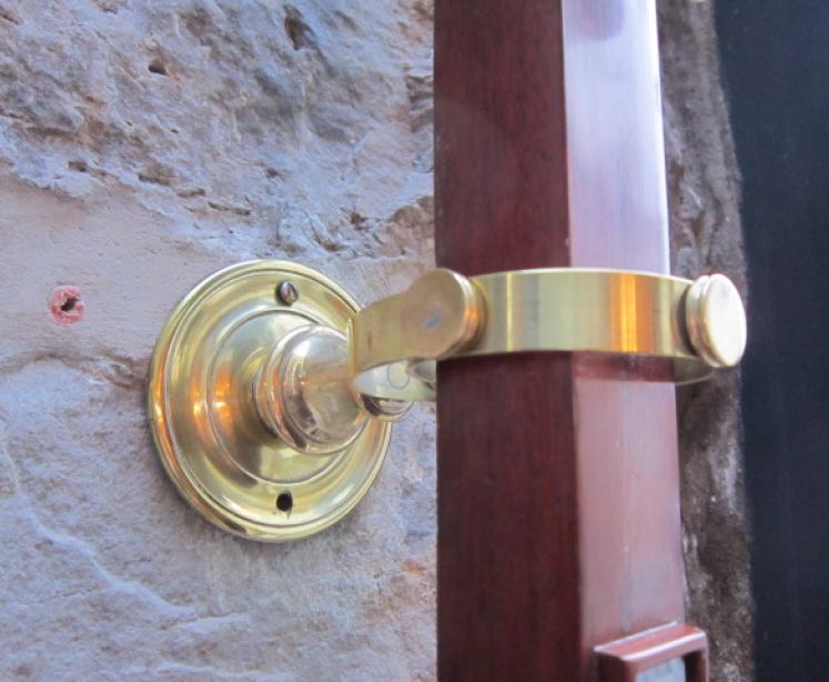 Fine Early Victorian Cardiff Marine Stick Barometer - Image 4