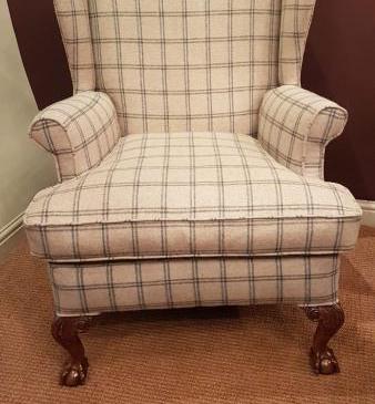 Victorian Wing Back Arm Chair
