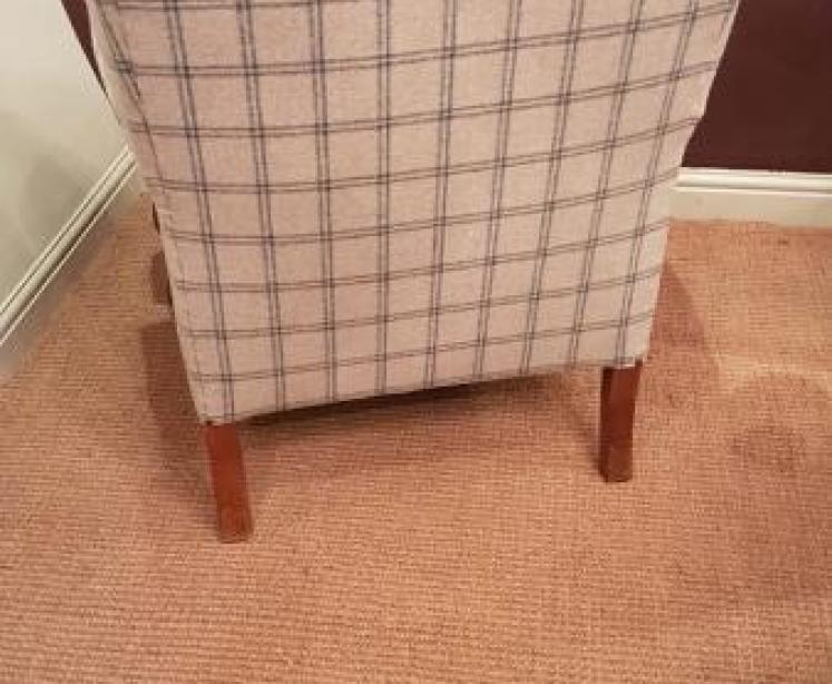 Victorian Wing Back Arm Chair - Image 3