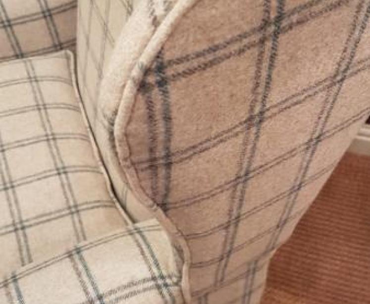 Victorian Wing Back Arm Chair - Image 4