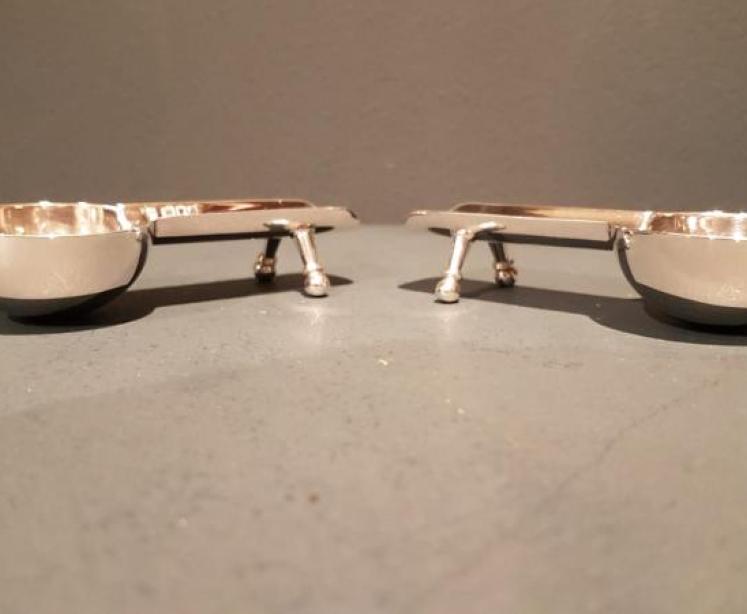 Pair of Silver Cigar Rests - Image 5