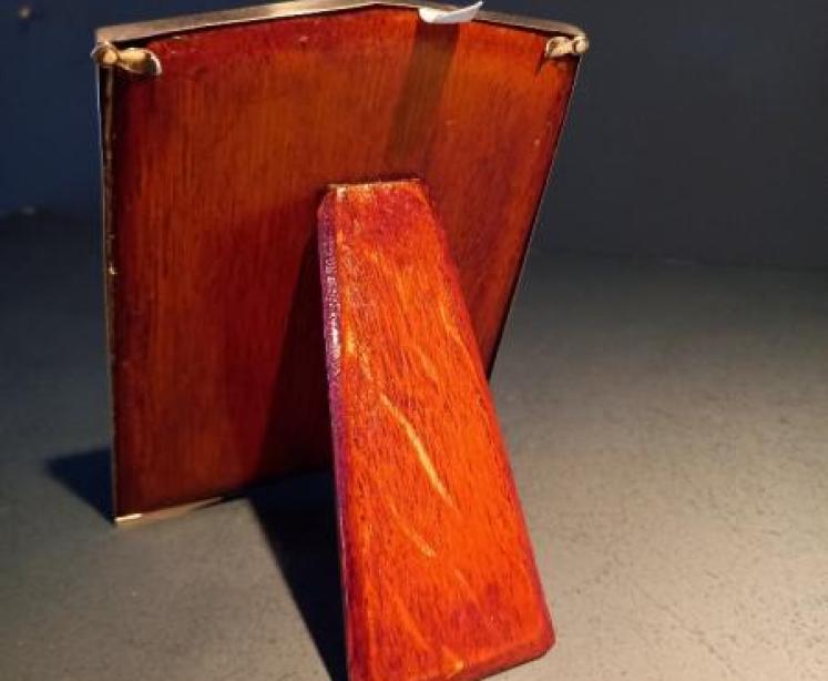 George V Period Silver Photo Frame - Image 3