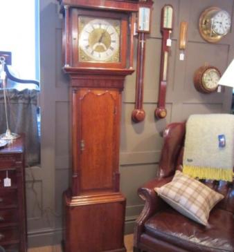 Small George III Barber of Winster Longcase Clock