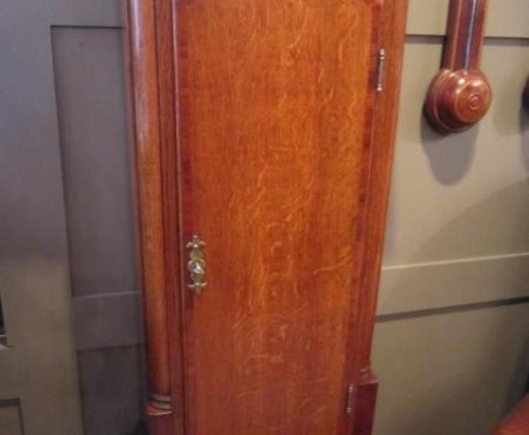 Small George III Barber of Winster Longcase Clock - Image 3