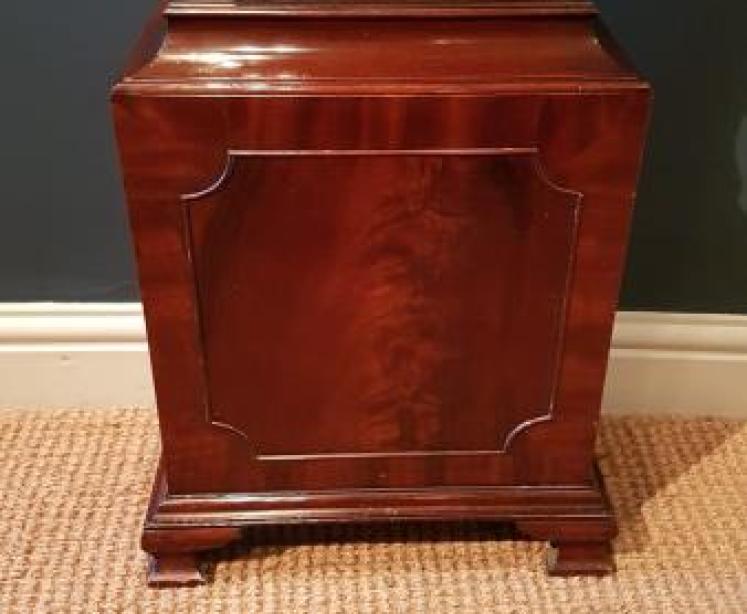 Superior Quality Edwardian Mahogany Grandmother Clock - Image 4