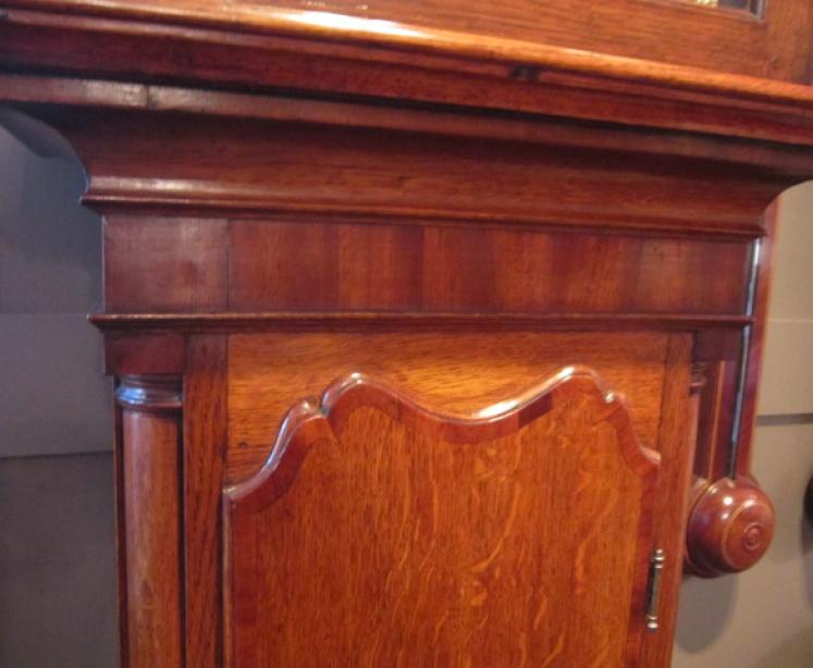 Small George III Barber of Winster Longcase Clock - Image 4