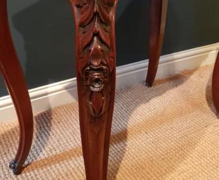 Fine Quality Victorian Mahogany Gaming Table - Image 3