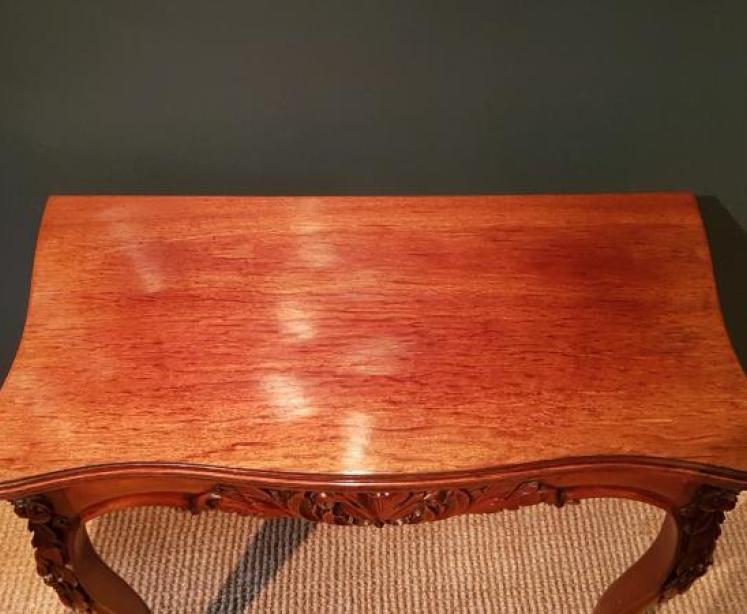 Fine Quality Victorian Mahogany Gaming Table - Image 5