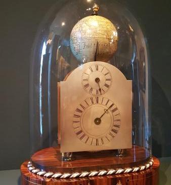 Unusual 1920's World Time Clock