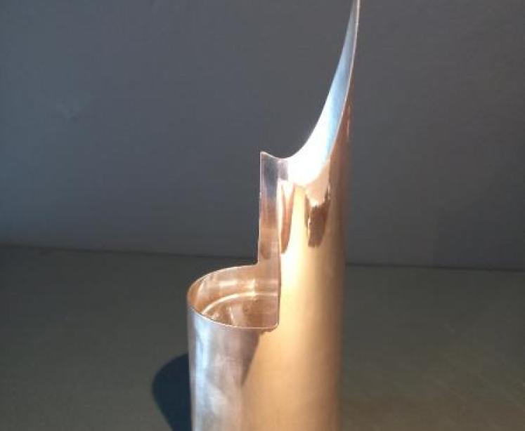 Fine George V Period Silver Pen Nib Ink Stand - Image 2