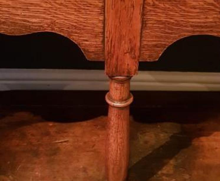 Georgian Oak Open Pot Board Dresser - Image 5