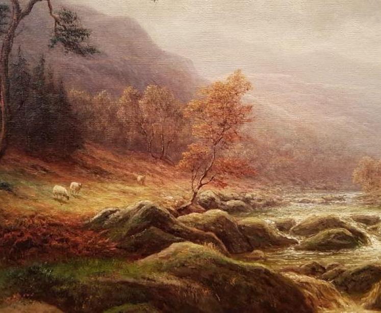 Oil on Canvas by William Mellor - Image 2