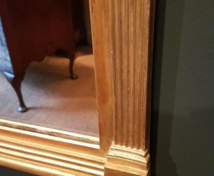 Early Victorian Timber Gilt Mirror - Image 3