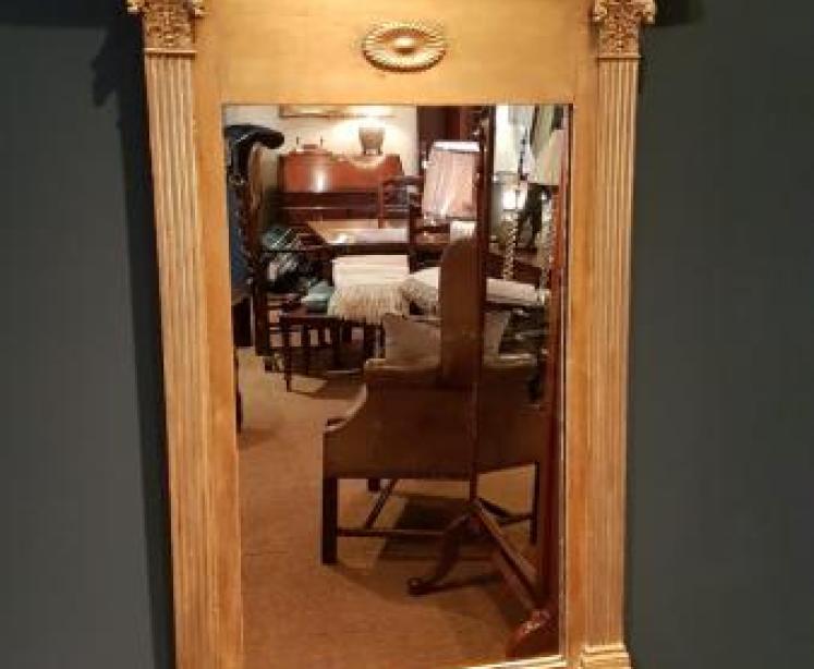 Early Victorian Timber Gilt Mirror - Image 5