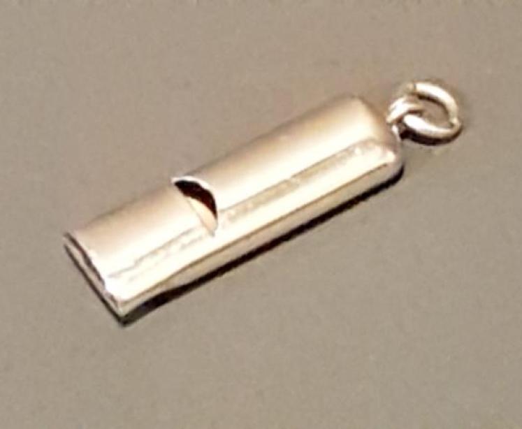 Immaculate Antique Silver Whistle - Image 2