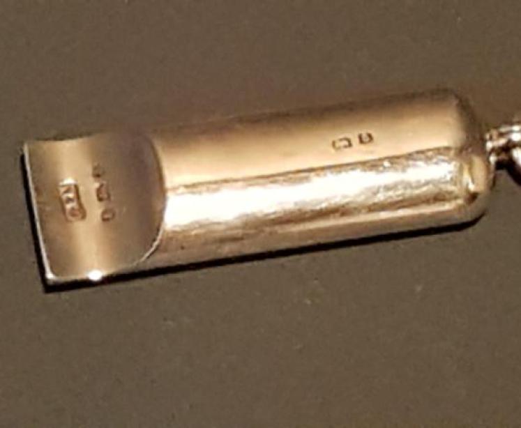 Immaculate Antique Silver Whistle - Image 4