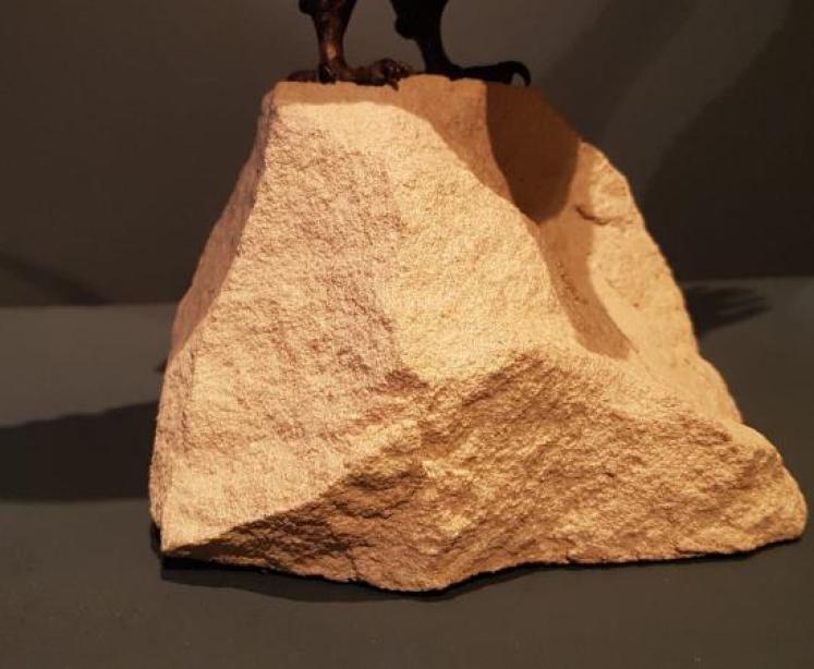 Late 19th Century Austrian Cold Painted Bronze Eagle - Image 3