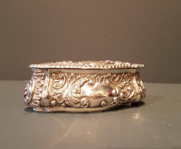 Victorian Silver Box - Image 4