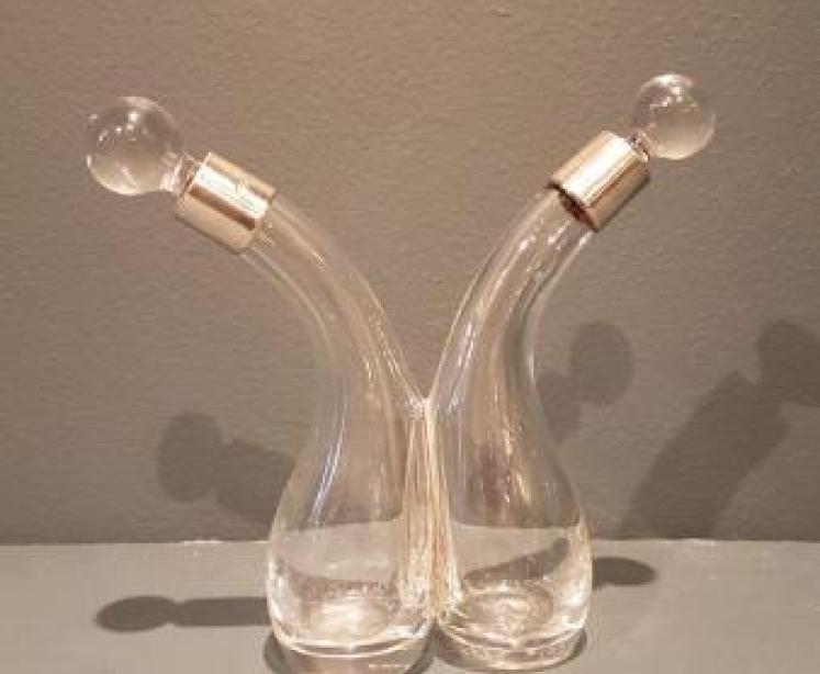 Edwardian Silver Mounted Double Whisky Tot - Image 1