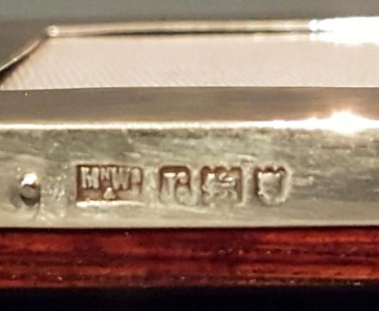 Quality George V Silver Photo Frame - Image 5