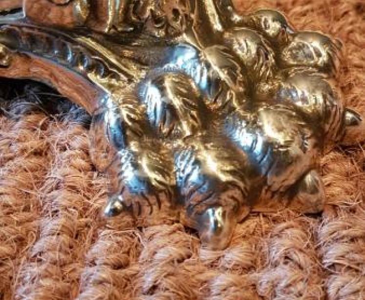 Superb Victorian Cast Brass Standard Lamp - Image 6