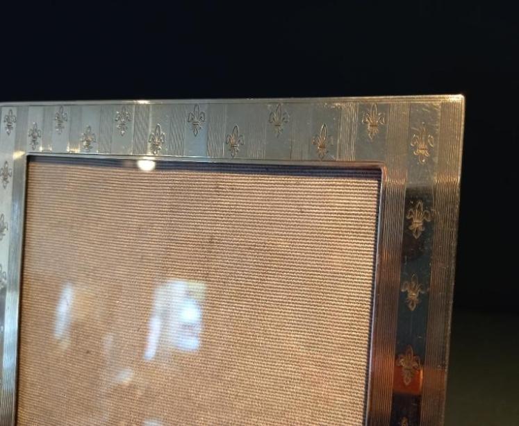 Edwardian Silver Engraved Photo Frame - Image 2