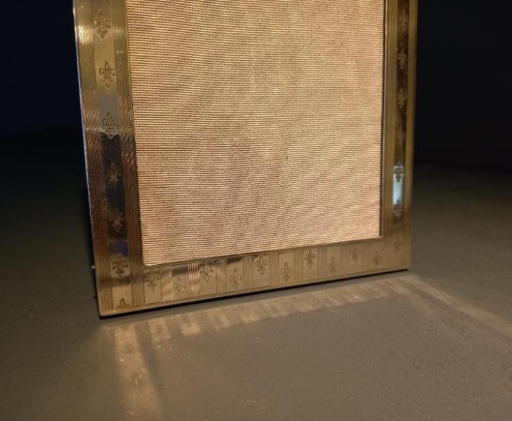 Edwardian Silver Engraved Photo Frame - Image 3