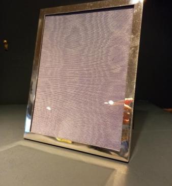 Large George V Period Silver Photo Frame