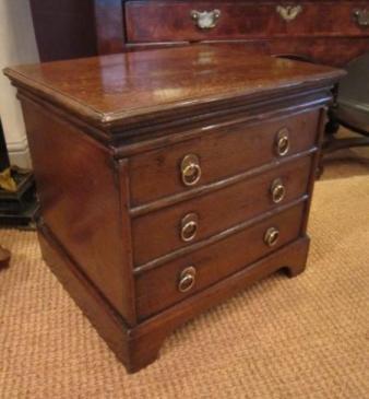 Superb George II Perid Oak 'Box' Cofffer