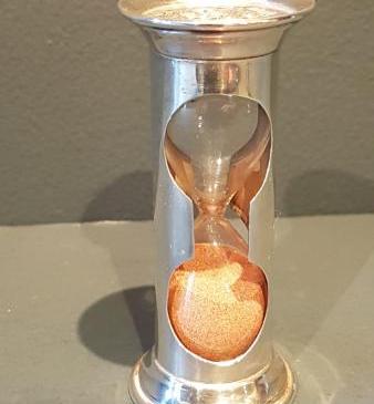 Edwardian Chester Silver 3 Minute Timer