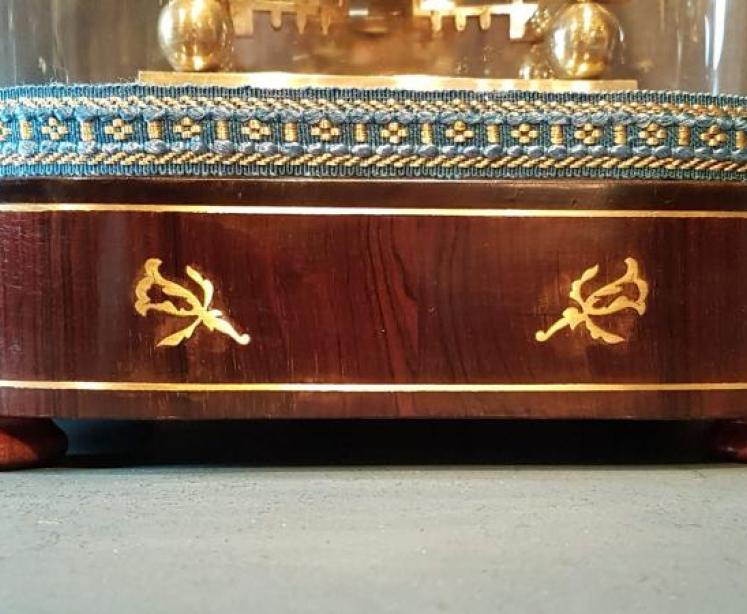 Superb Victorian Lichfield Cathedral Skeleton Clock - Image 6