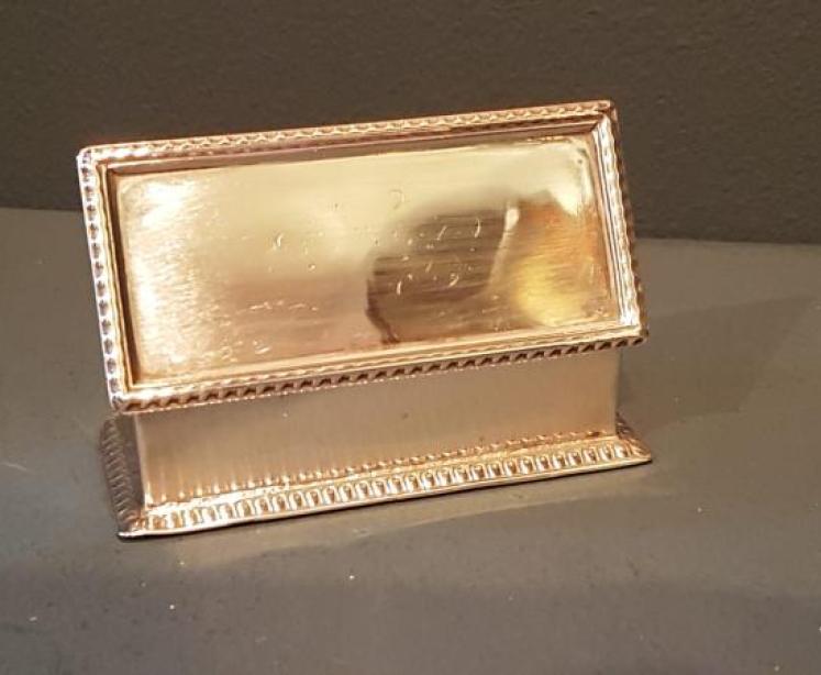 Victorian Chester Silver Stamp Box - Image 3