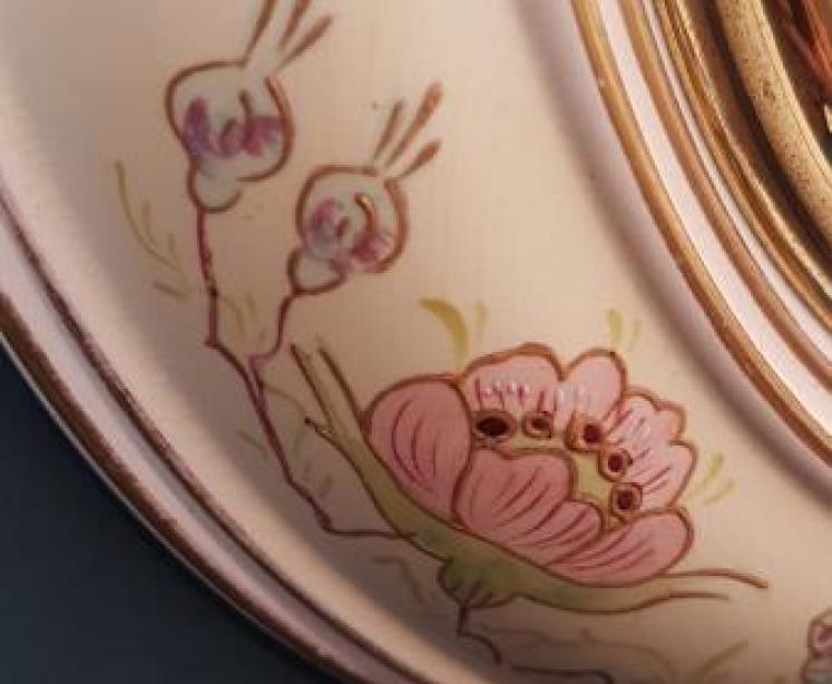 Unusual Victorian Porcelain Cased Barometer - Image 5