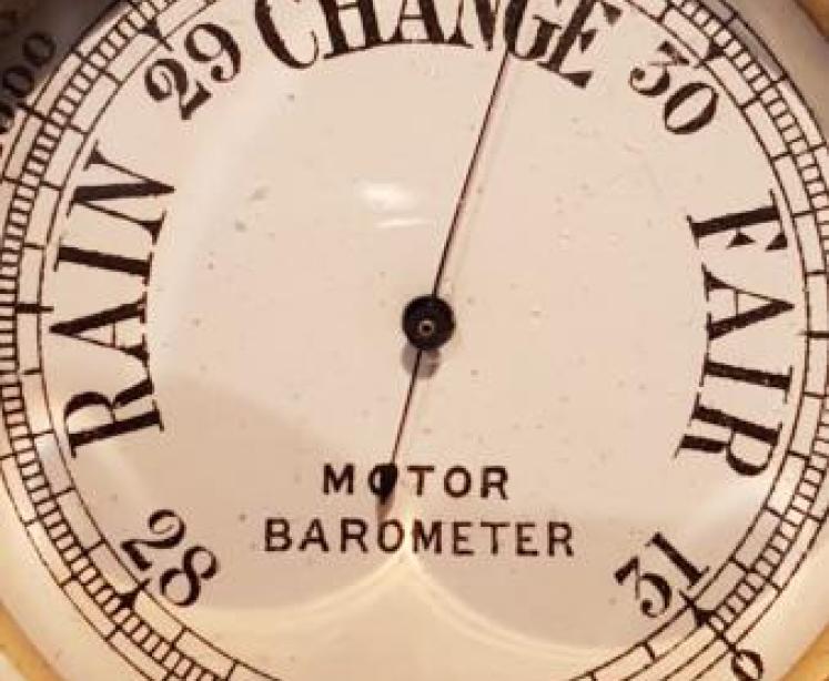 1920's Motor Barometer - Image 5