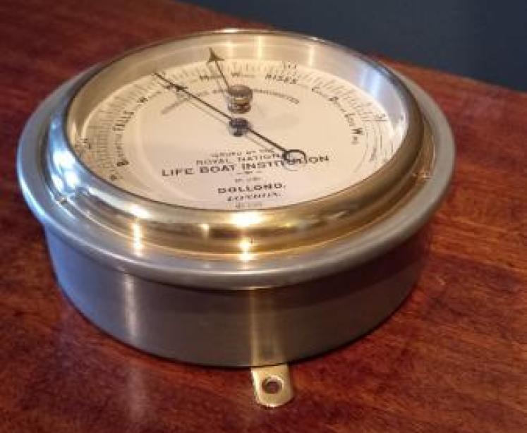 Antique RNLI Fisherman's Marine Barometer - Image 6