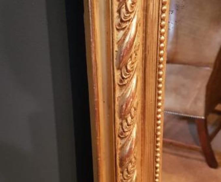 Superb Mid Victorian Timber Gilt Mirror - Image 4