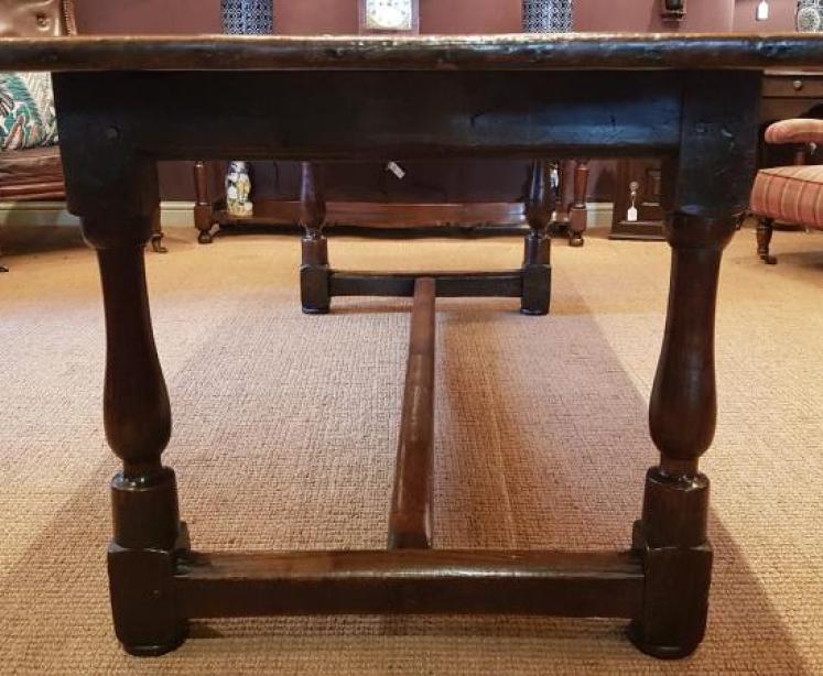 Superb George II Oak Refectory Table - Image 3