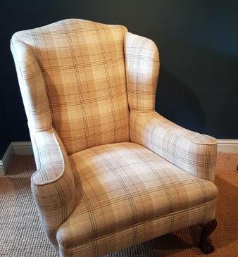 Victorian Wing Back Arm Chair