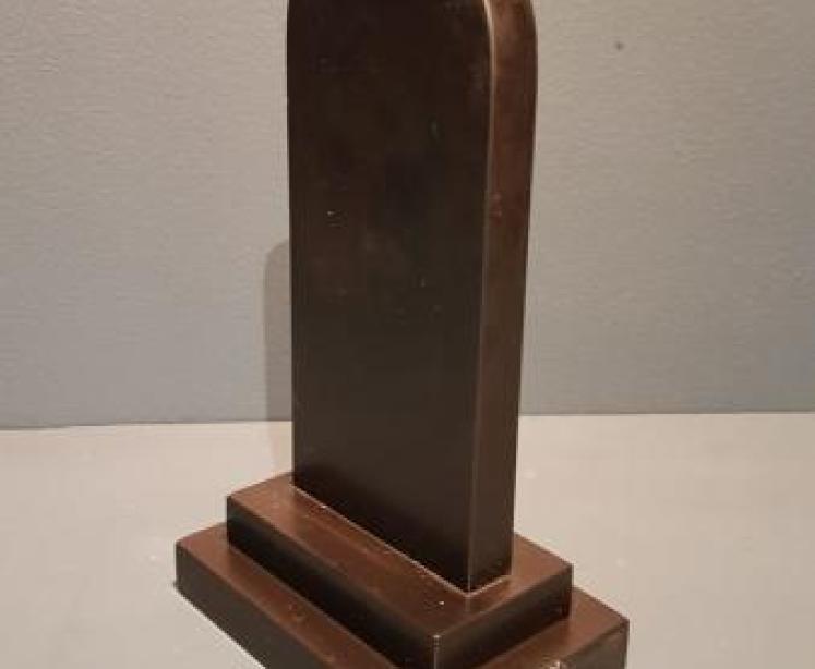 Victorian Specimen Marble Desk Top Thermometer - Image 2