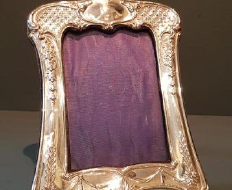 Edwardian Silver Photo Frame - Image 1