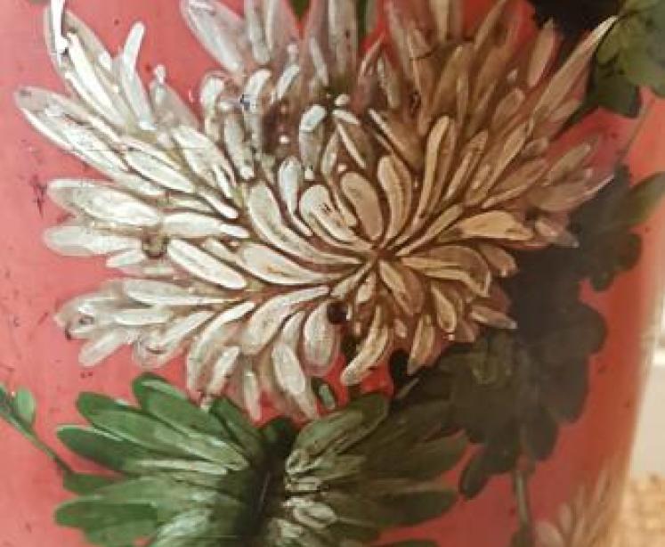 Victorian Toleware Stick Stand - Image 4