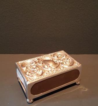 Edwardian Chester Silver Match box Cover