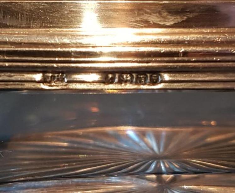 Victorian Silver Travelling Ink Well - Image 4