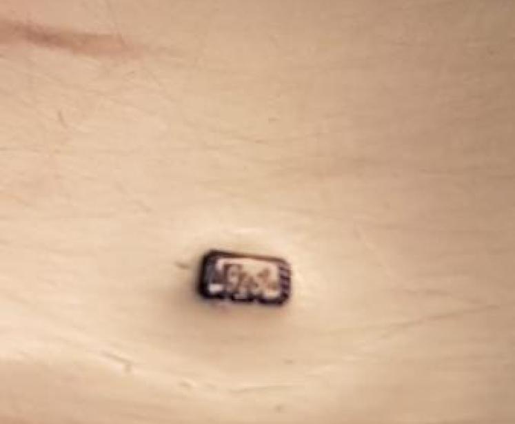 Superb Pair of Solid Silver Wine Coasters - Image 3