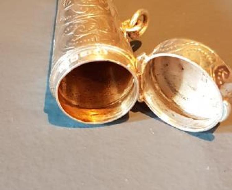 Fine Quality Edwardian Chester Silver Cheroot Case - Image 3