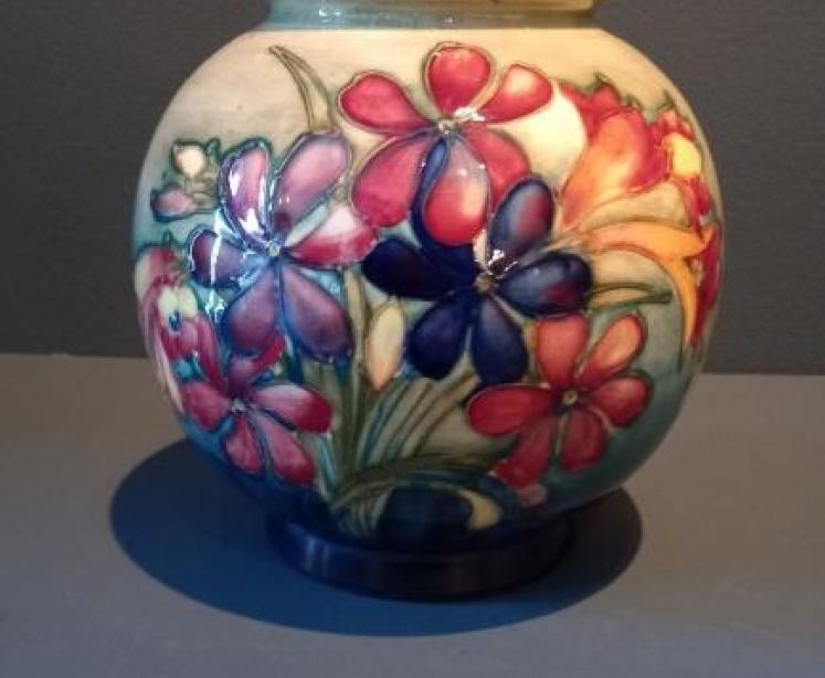 Moorcroft Spring Flowers Globular Vase - Image 7