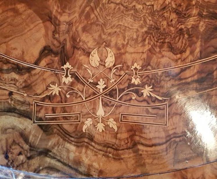 Fine Quality Victorian Inlaid Walnut Gaming Table - Image 3